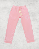 Albania Eagle Outline Joggers in Pink
